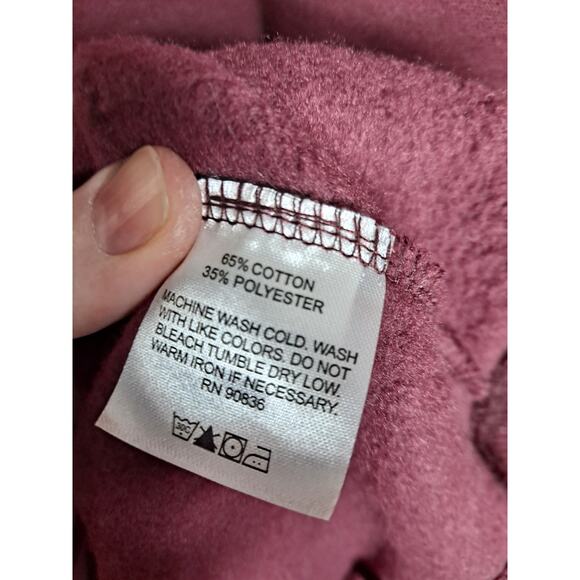 Sport-Tek Men's Maroon Bucks Quarter-Zip Pullover High Neck Sweatshirt Size L - Picture 6 of 8